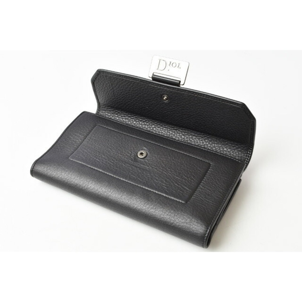 Dior Chic Wallet Street Christian Long Black - image 8
